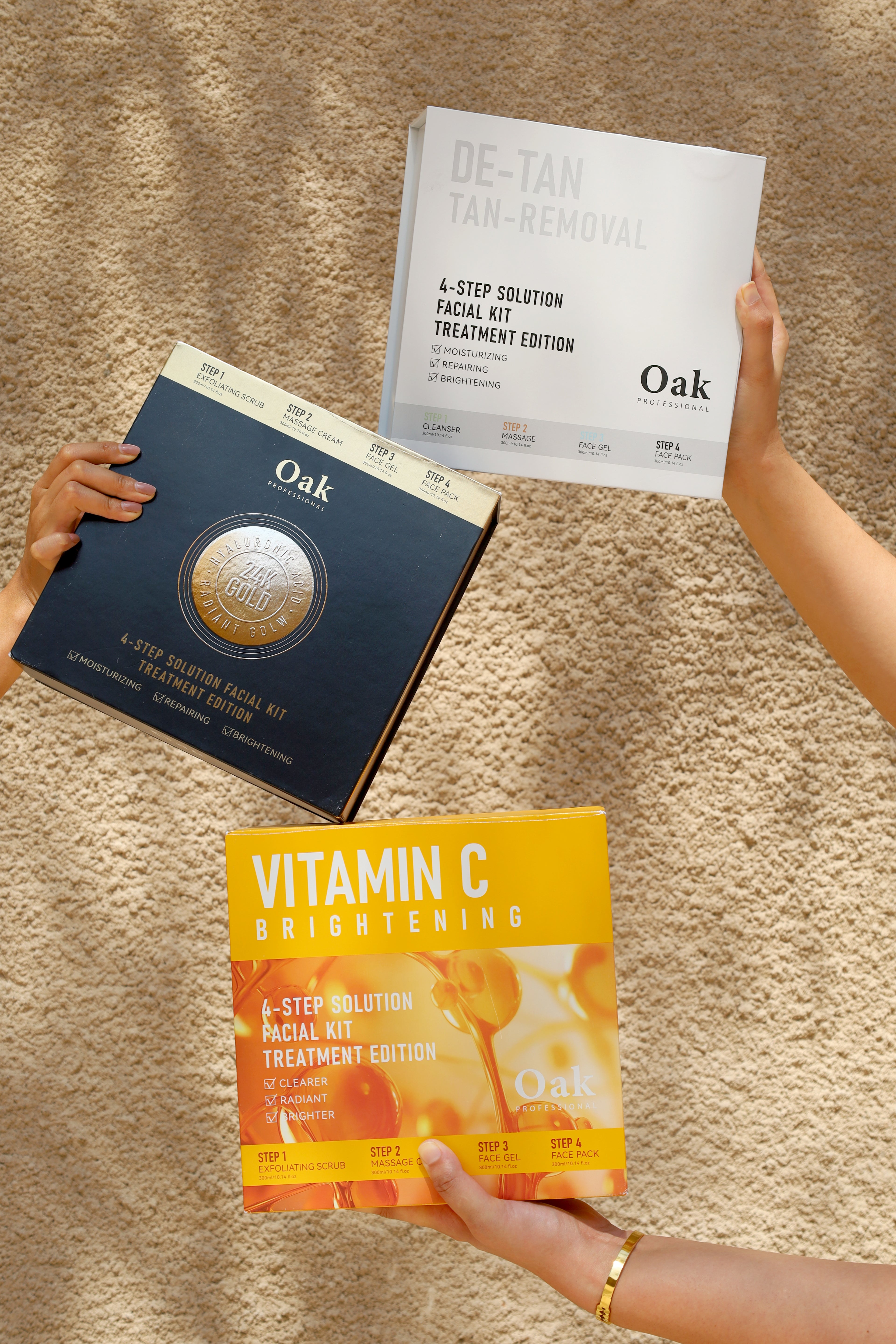 Oak Professional Vitamin C Brightening Facial Kit