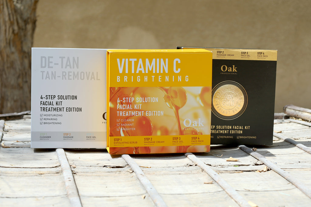 Oak Professional Vitamin C Brightening Facial Kit