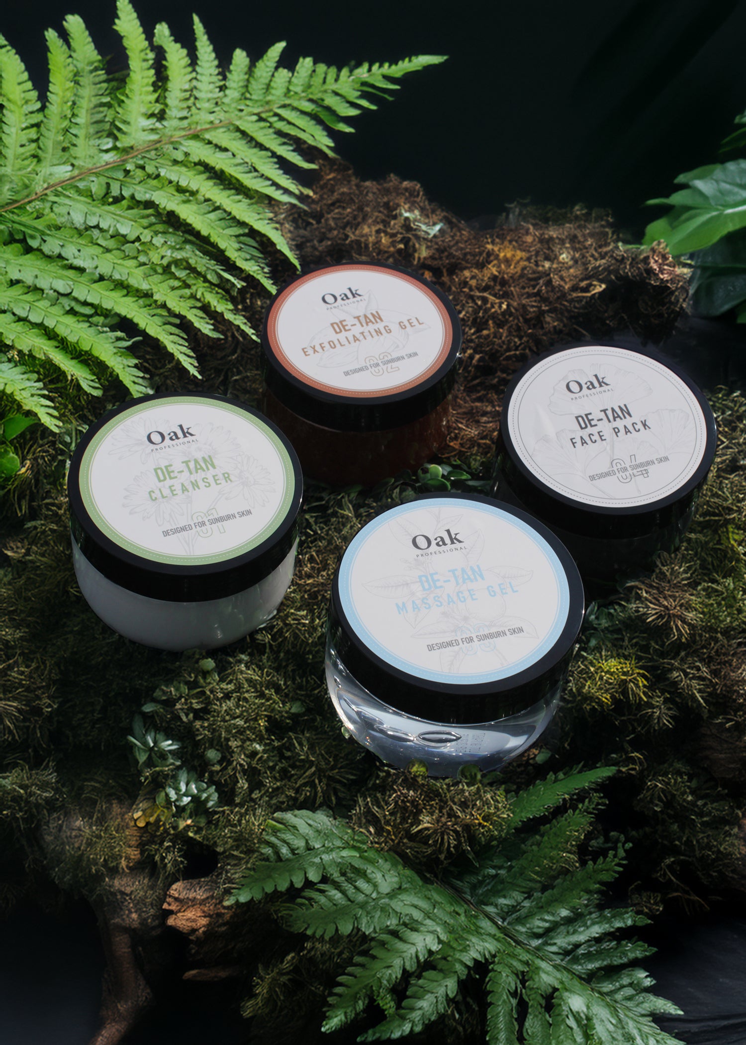 Oak Professional De-Tan Facial Kit