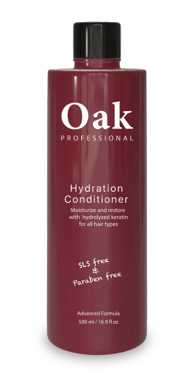 Oak Professional Hydration Conditioner bottle on a white background