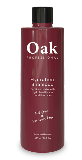 Elegant Oak Professional Hydration Shampoo bottle with a minimal and modern presentation
